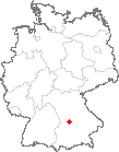 Karte Eichstätt, Bayern